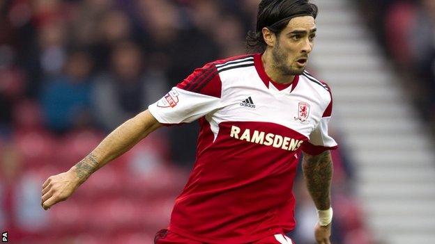 Middlesbrough defender Rhys Williams