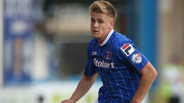 Carlisle United defender Brad Potts