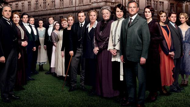 The cast of Downton Abbey