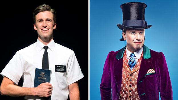 The Book of Mormon and Charlie and the Chocolate Factory