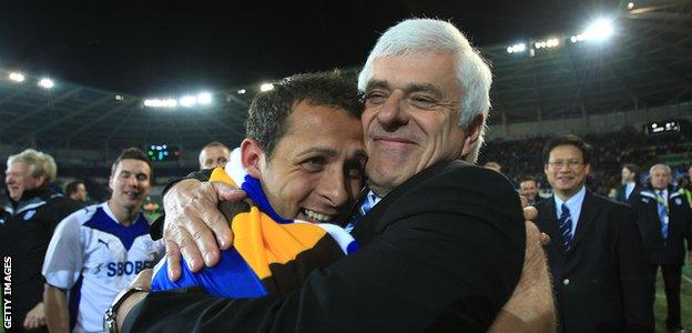 Michael Chopra and Peter Ridsdale