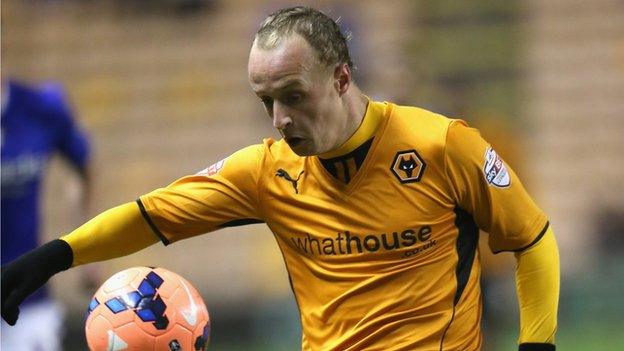 Wolves striker Leigh Griffiths