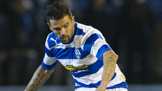 Nacho Novo in action for Morton