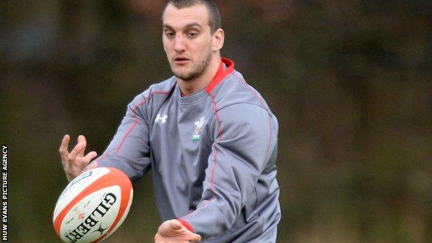 Wales flanker Sam Warburton