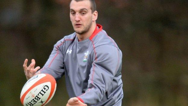 Wales flanker Sam Warburton