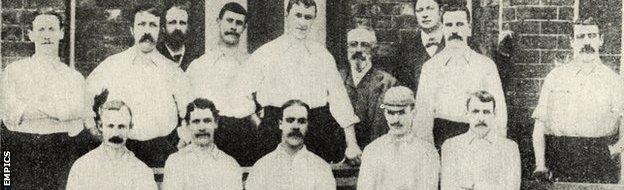 Preston North End, League and FA Cup winners 1888-89