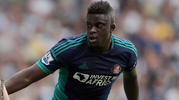 Sunderland midfielder Alfred N'Diaye