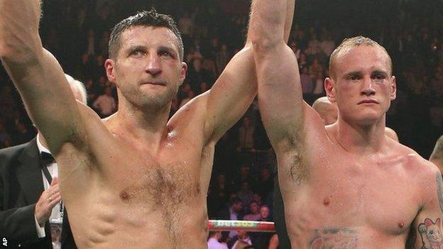 Carl Froch and George Groves