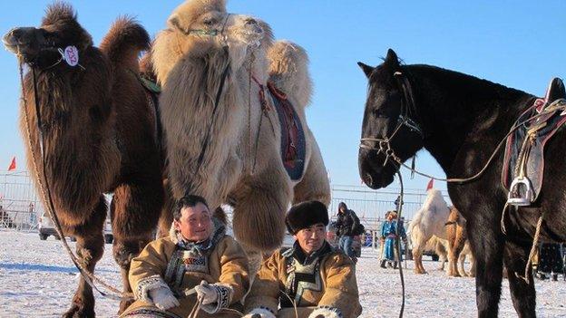 Mongolians celebrate traditions at nadaams or traditional games