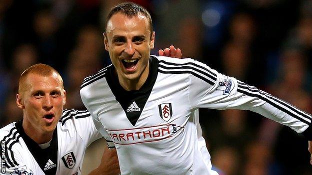 Bulgaria striker Dimitar Berbatov.