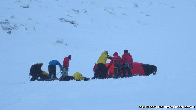 Rescue in Cairngorms