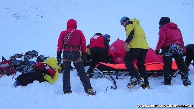 Rescue in Cairngorms