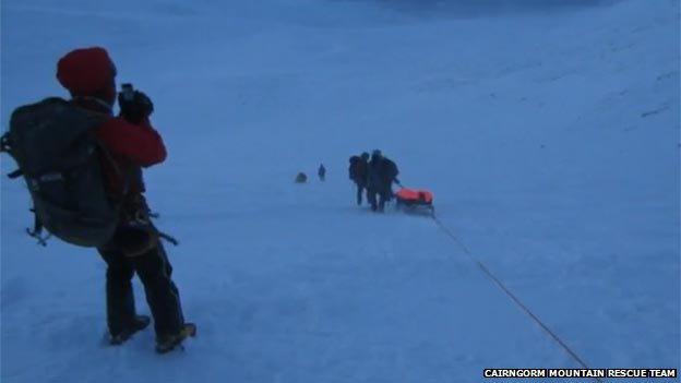 Rescue in Cairngorms