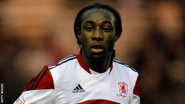 Middlesbrough striker Marvin Emnes