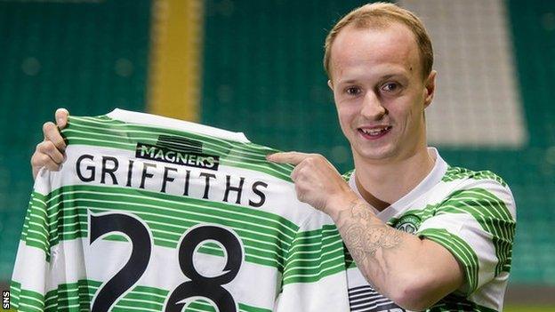 Leigh Griffiths at Celtic Park