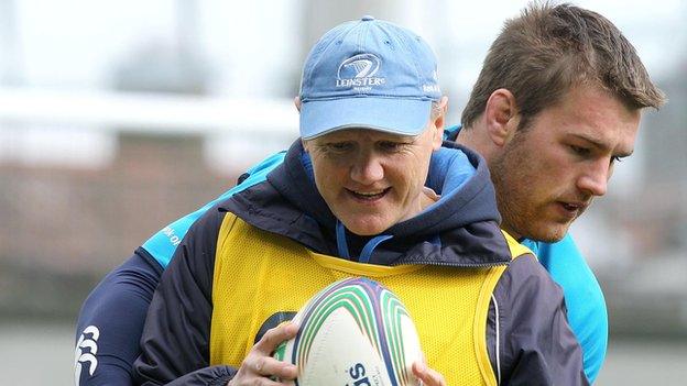 Joe Schmidt and Sean O'Brien