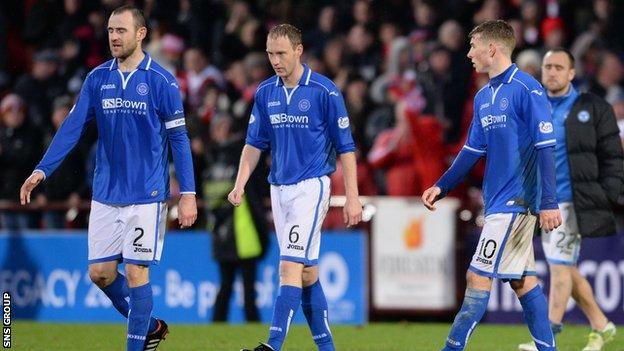 St Johnstone lost 4-0 at Tynecastle