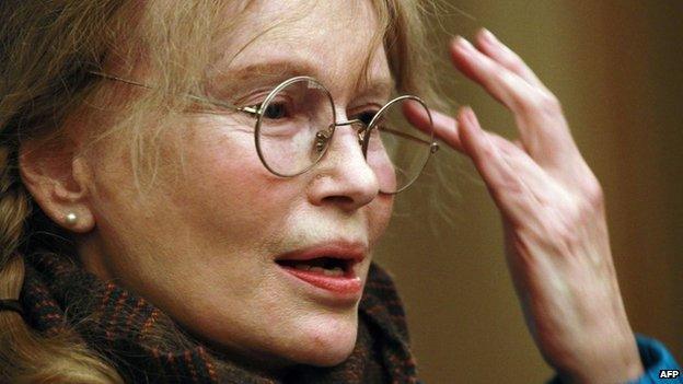 File photo of Mia Farrow (15 January 2013)