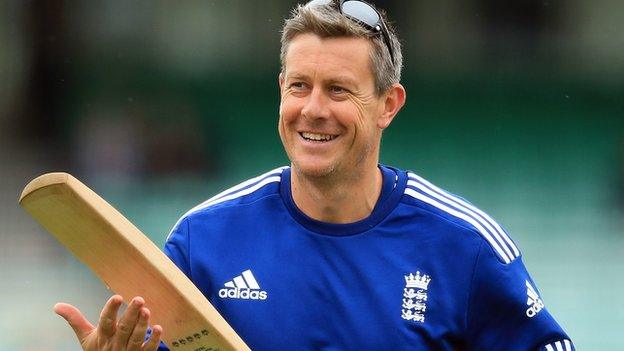 England limited overs coach Ashley Giles