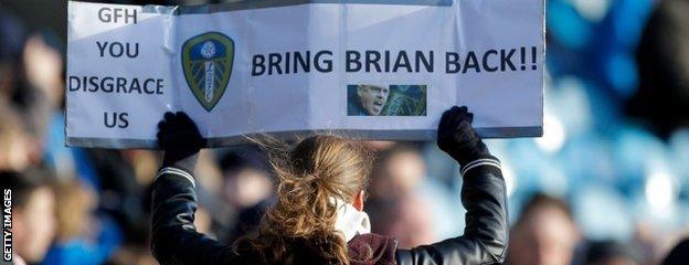 Leeds fans have been angered by the turmoil at Elland Road