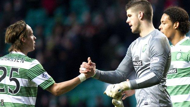 Celtic's Fraser Forster