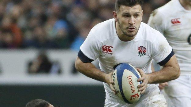 England scrum-half Danny Care