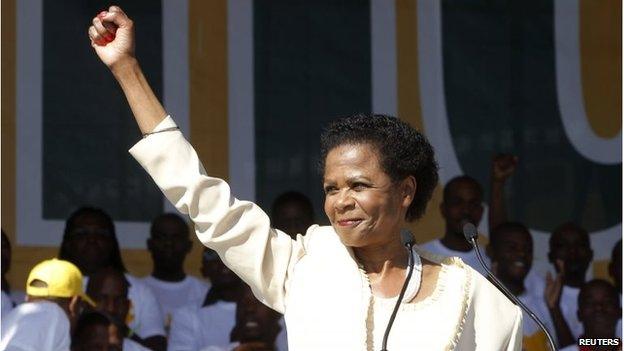 Mamphela Ramphele launches her new political party, Agang, in Pretoria, 22 June 2013