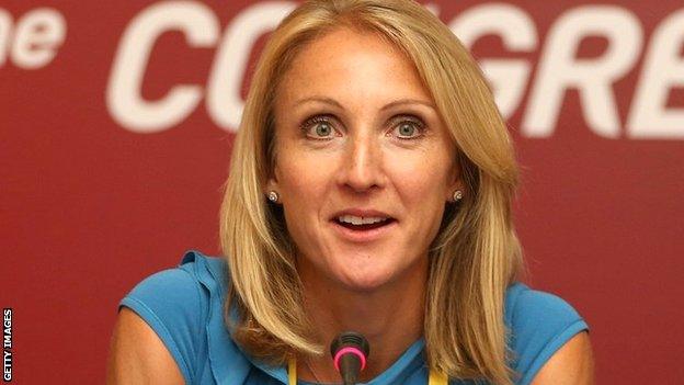 Britain's Paula Radcliffe