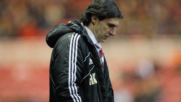 Middlesbrough head coach Aitor Karanka