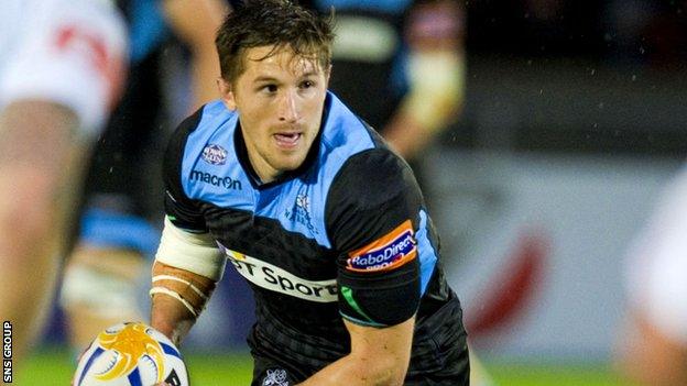 Glasgow scrum-half Henry Pyrgos