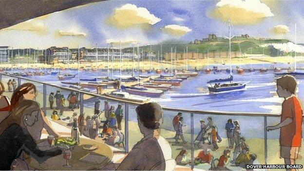 Dover harbour plans