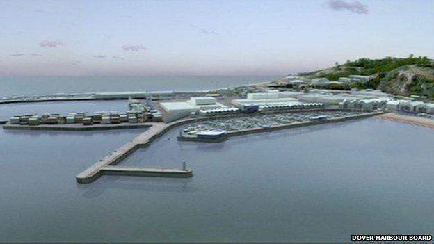 Dover harbour plans