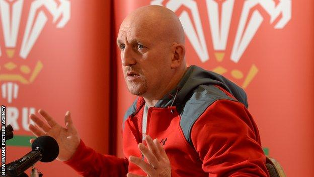 Wales defence coach Shaun Edwards