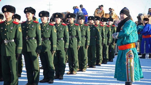 Mongolians celebrate traditions at nadaams or traditional games