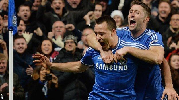 John Terry and Gary Cahill