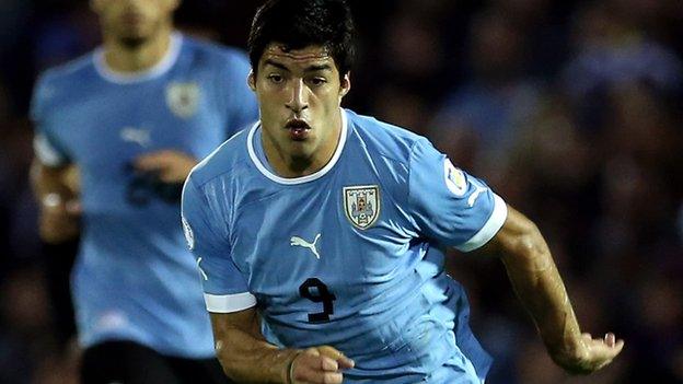 Luis Suarez will face Northern Ireland in World Cup warm-up