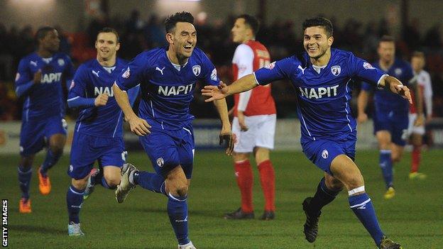 Chesterfield celebrate