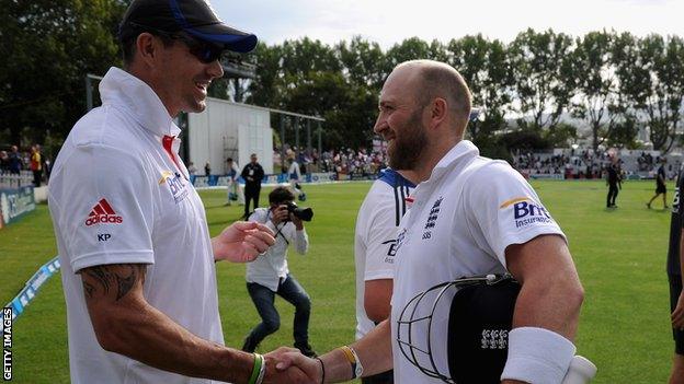 Kevin Pietersen and Matt Prior