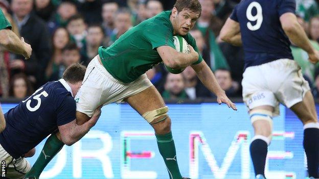 Ireland flanker Chris Henry is relishing the back-row battle with Wales on Saturday