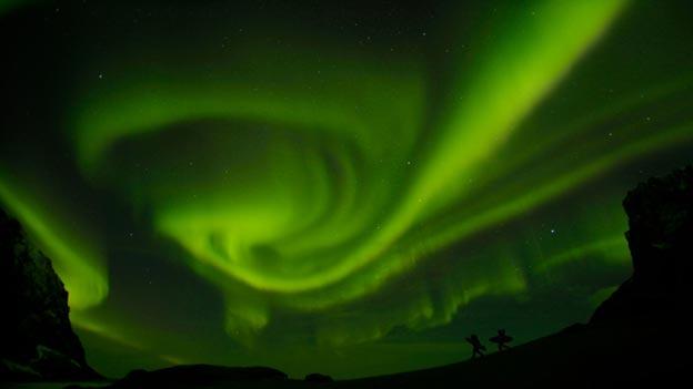 Northern Lights in film North of the Sun