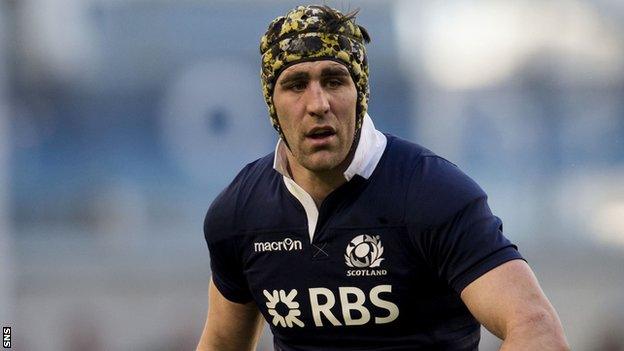 Scotland forward Kelly Brown