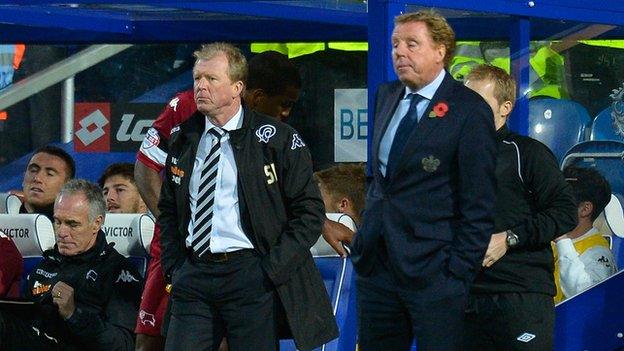 Steve McClaren and Harry Redknapp