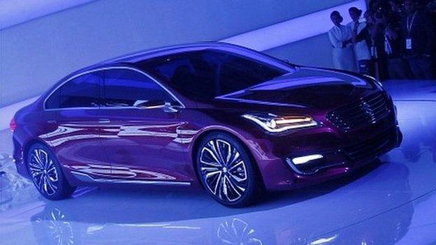 Nearly one in every two new cars sold in India is their brand.