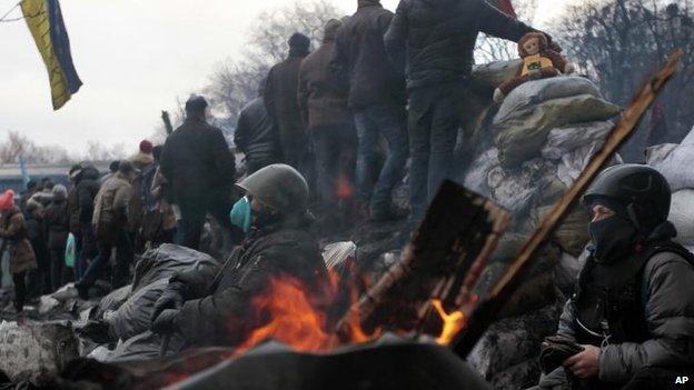 Protests in Kiev, 6 Feb