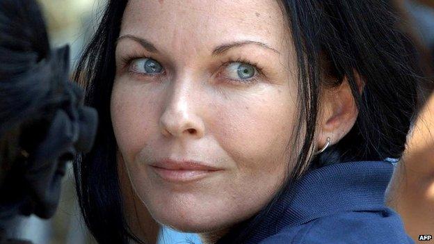 Australian drug smuggler Schapelle Corby pictured at a ceremony inside Kerobokan prison in Denpasar on the Indonesian resort island of Bali on 22 April 2008