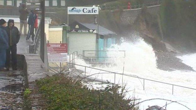 Waves at Langland Bay, Swansea