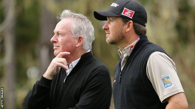 Kenny and Graeme McDowell