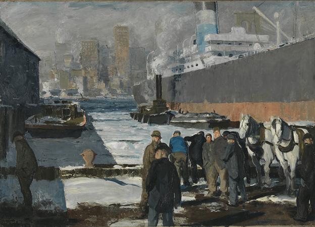 Men of the Docks, 1912, by George Bellows