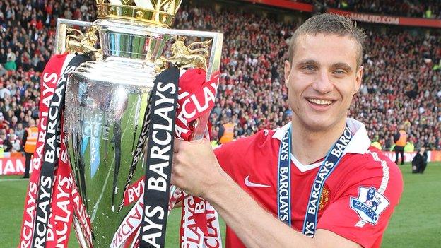 Manchester United's Nemanja Vidic