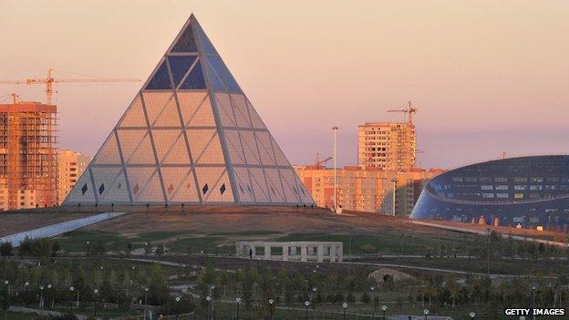 The Palace of Peace and Reconciliation in Astana